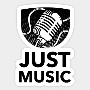 Just Music Sticker